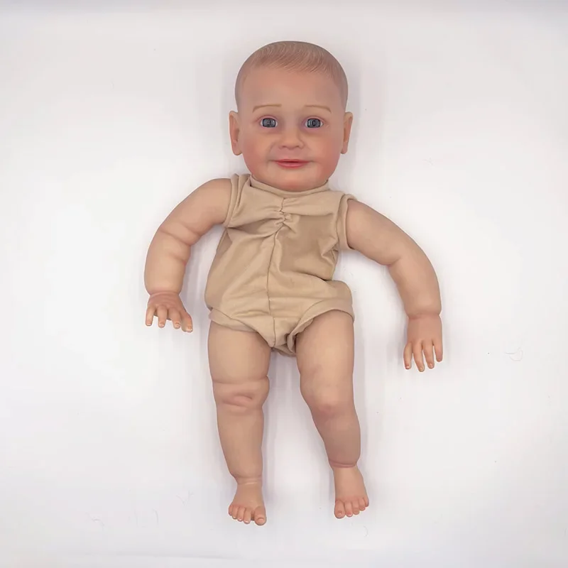 22inch Lifelike Reborn Doll Kit Zoe Baby Already Painted Unfinished Doll Parts DIY Toys