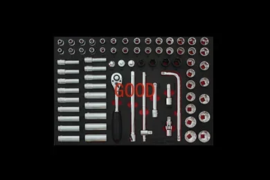 72 pieces 12.5mm sleeve tool holder set