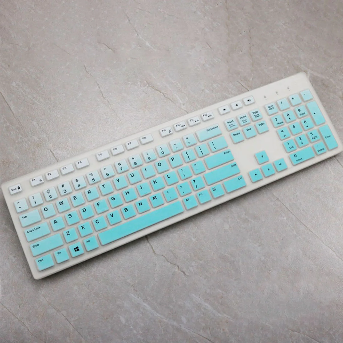 2 PCS Protective Film Computer Keyboard Screen Protector Universal Cover Skin Silicone