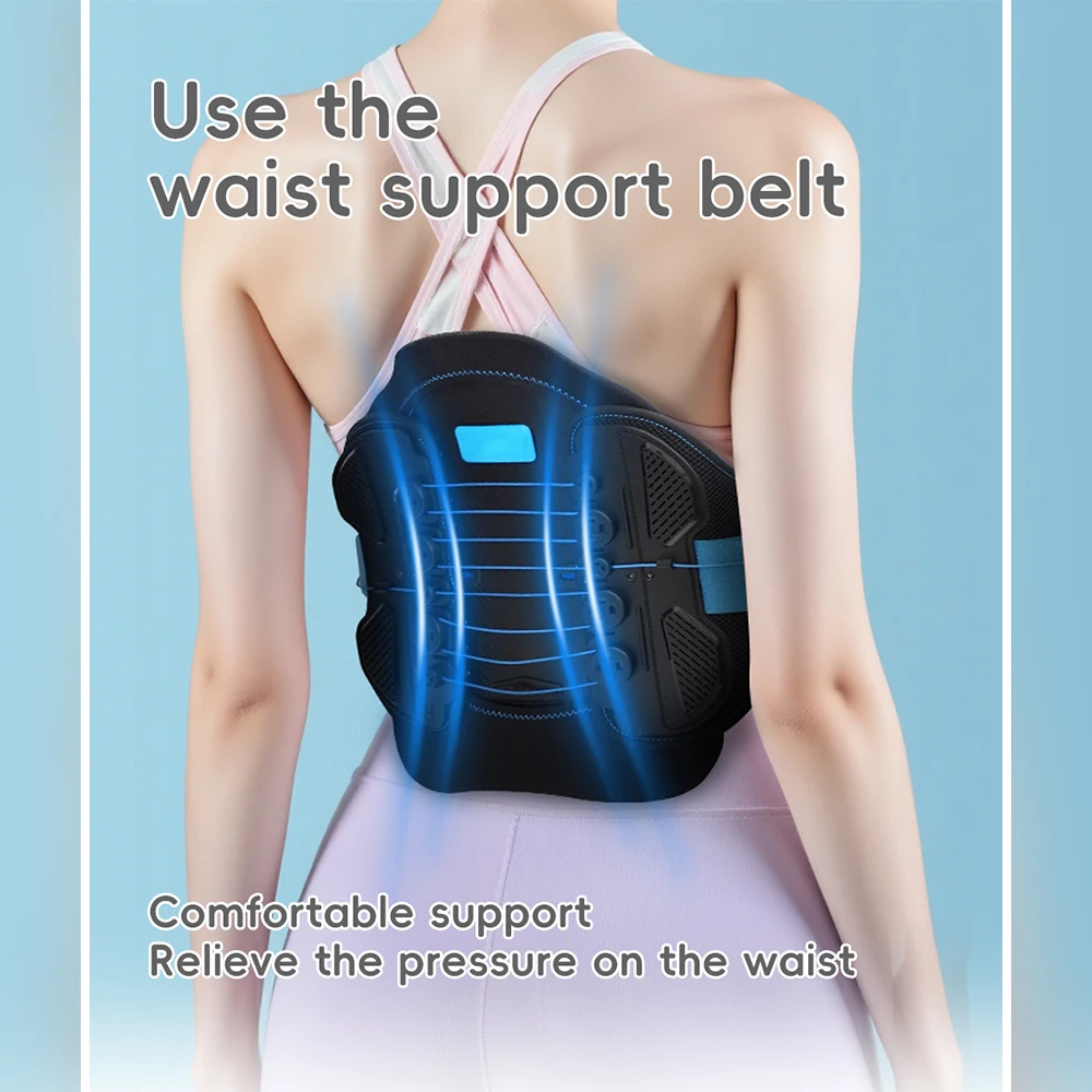 نايلون مستقيم الظهر هدفين لتخفيف الآلام الجبيرة دعم للكسور الصدرية Lumbor الجنف التضحية حزام تدليك الخصر #2