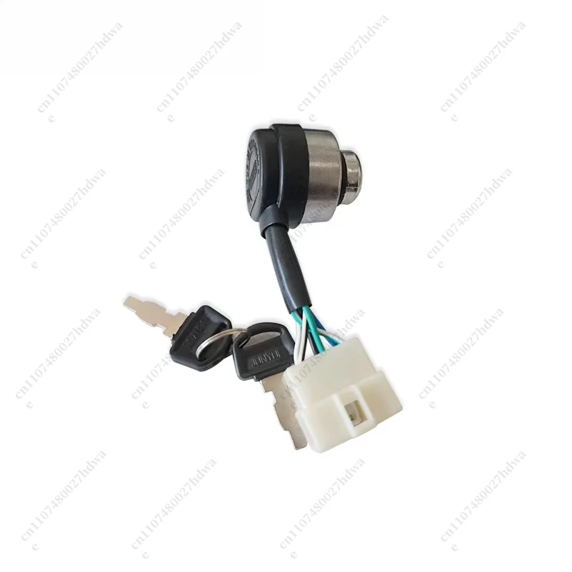 Generator Accessories Electric Door Lock Key Start Switch JK427JK425 Excavator KDG15 Electric Door Lock