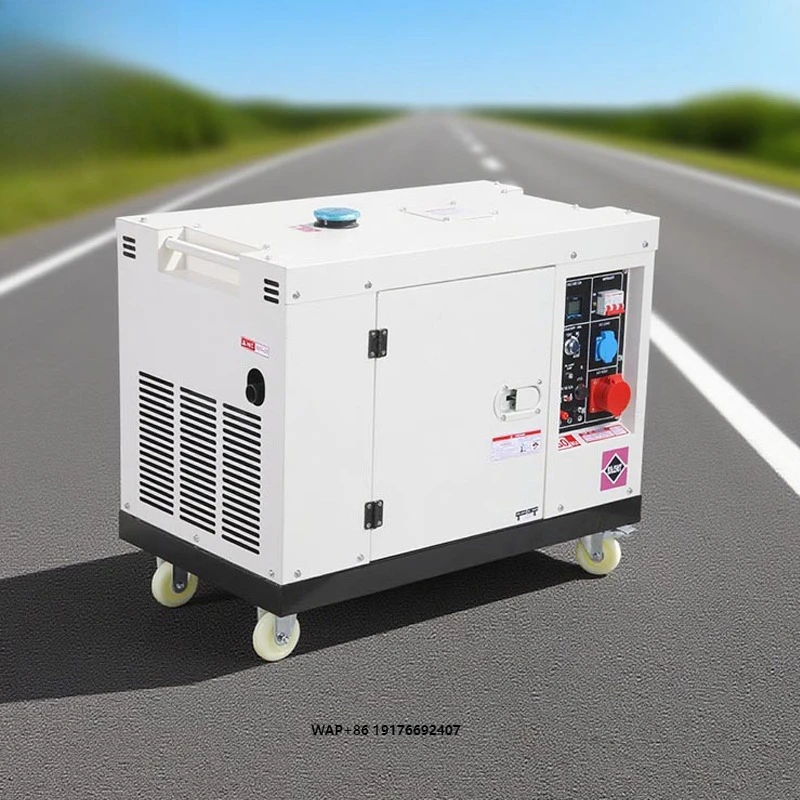 Small Silent 10kVA 10kW 8kVA 5kW Water Cooled ‘Diesel Generator Set for Home and Industrial Use
