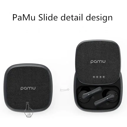 Pamu Slide Plus Earbuds Padmate 2000mAh 60h True Wireless Earbuds Sport Small Smart Headsets Long Action Time