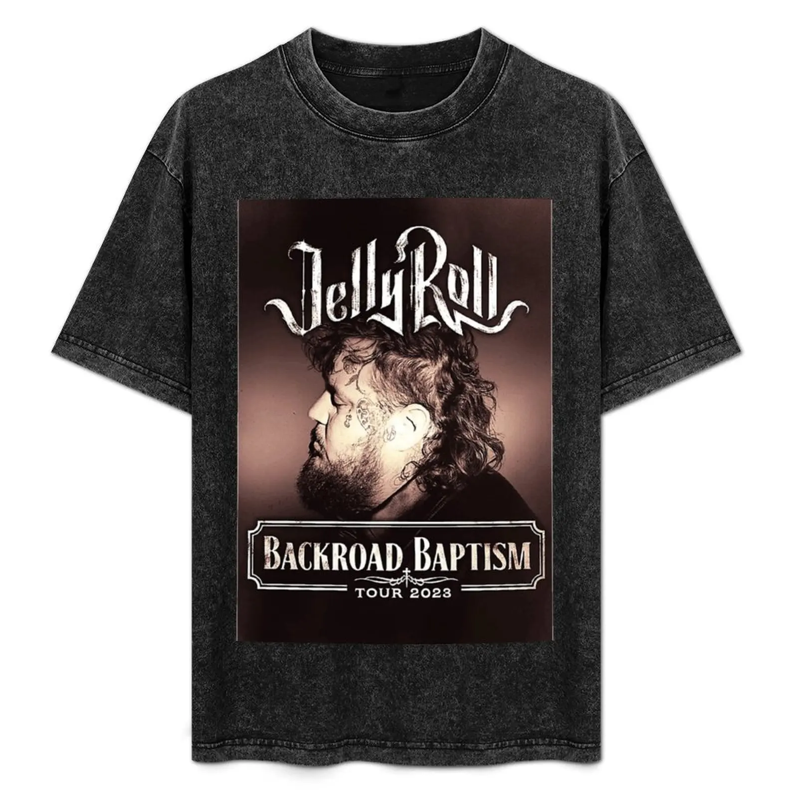 Backroad Baptism Our, Jelly Roll Our, Jelly Roll T-Shirt korean fashion anime clothes aesthetic clothes t shirts for men