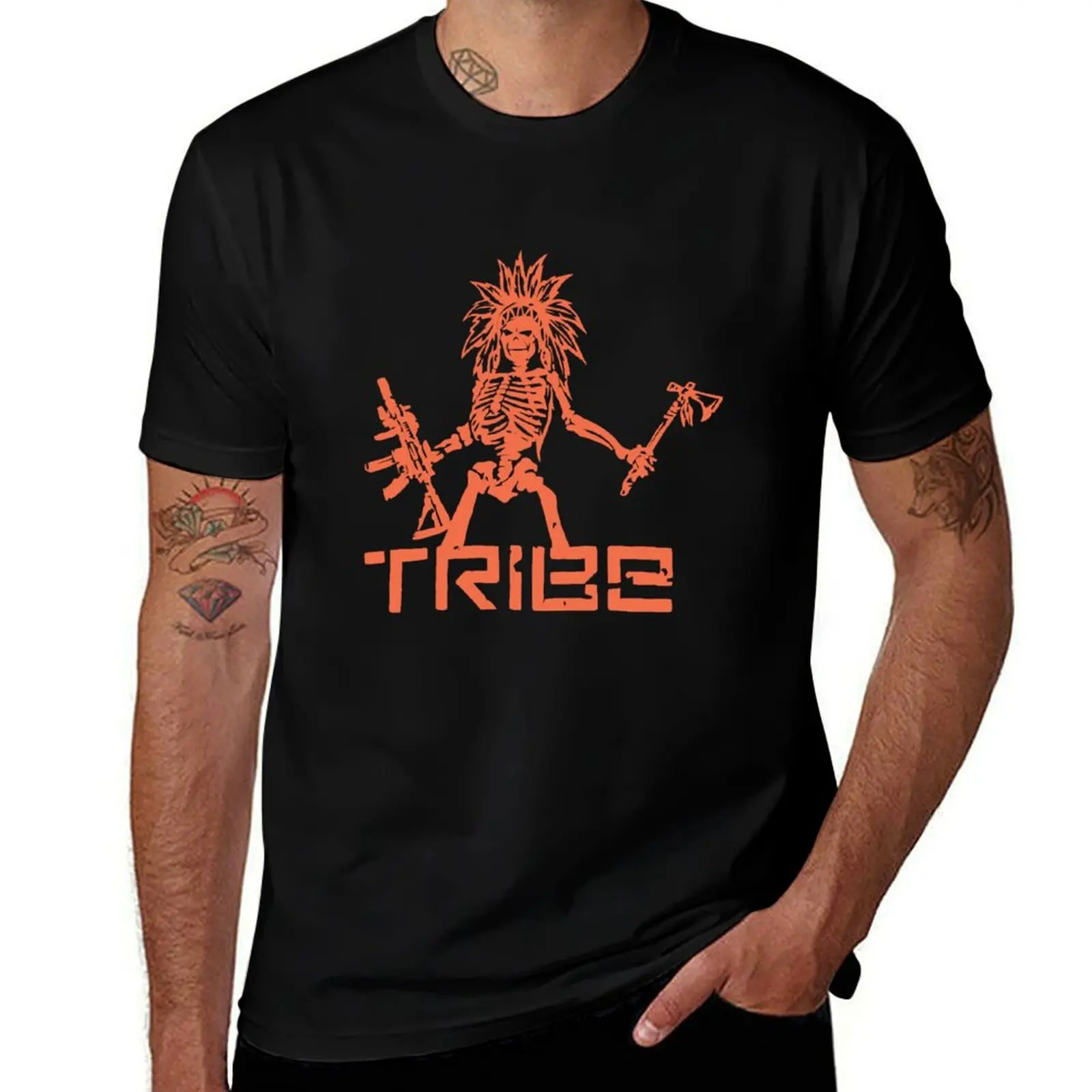 

Tribe Sk8z skull forward observations group FOG T-Shirt t shirts for man graphic funny t shirt man plain