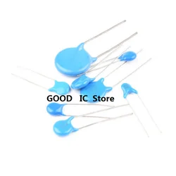 1-20PCSHigh voltage ceramic capacitor 1KV-2KV 3KV 4 6 10KV 15KV 20KV-30KV 221 220PF 331 330P 271 270PF 681 680PF 223 22000P blue