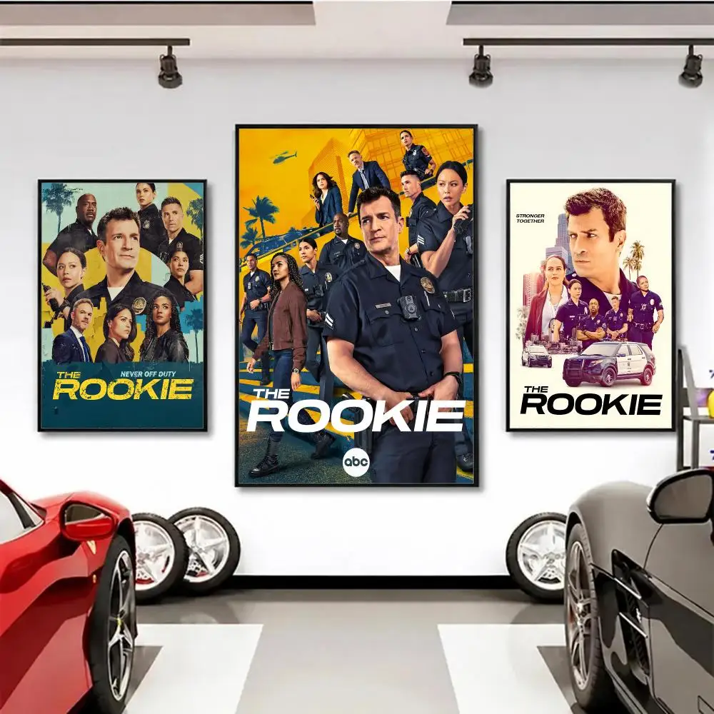 series The Rookie Poster Wall Posters Art Print HD Print Self-Adhesive Waterproof Wall Stickers Room Decoration