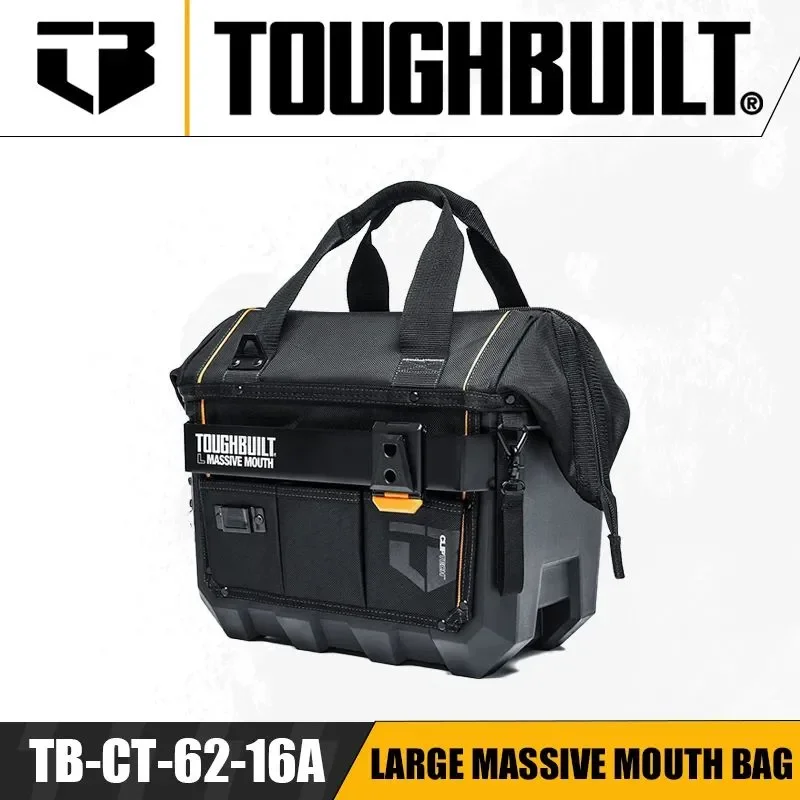 TOUGHBULILT TB-CT-62-12/TB-CT-62-16A/TB-CT-62-20 12 inch/16 inch/20 inch large mouth waterproof hard bottom zipper sealing tool