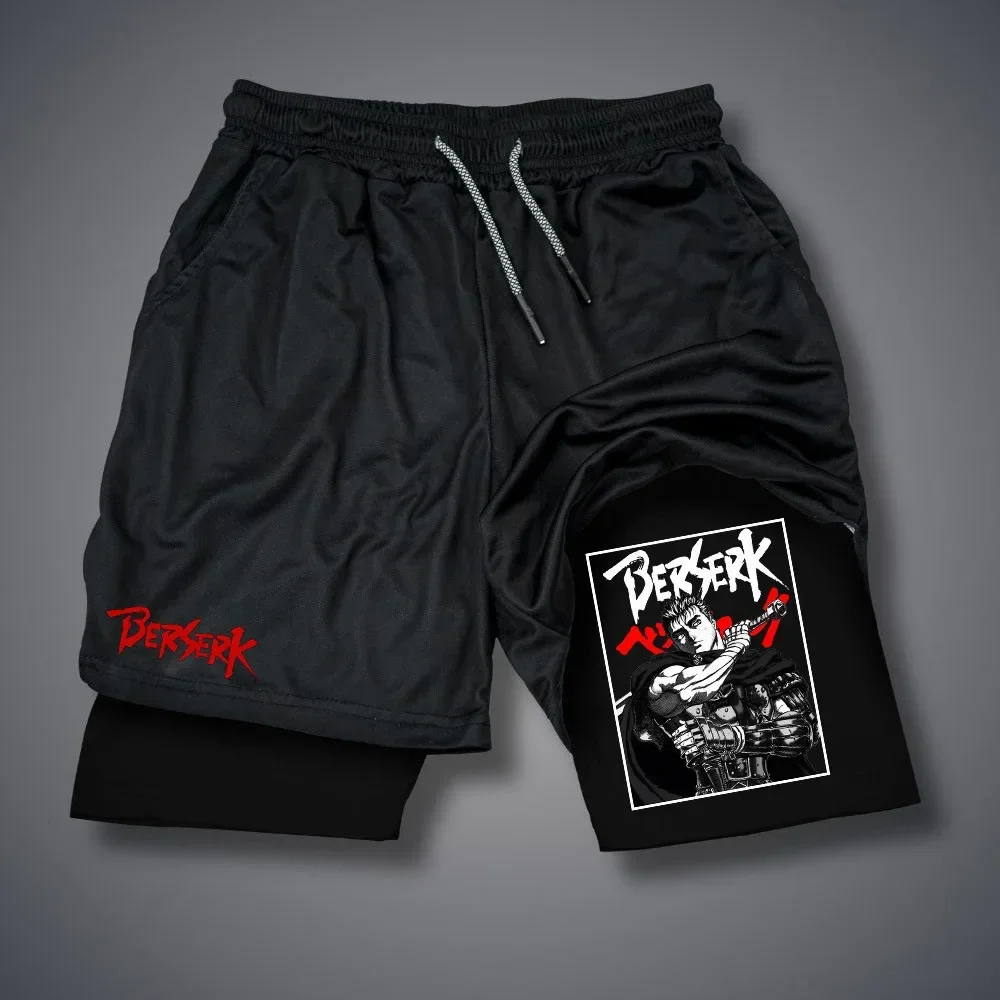 

2025 Basketball Shorts Running Anime Men's Gym Exercise Training Fast drying Exercise Fitness Slow Running Men's Shorts