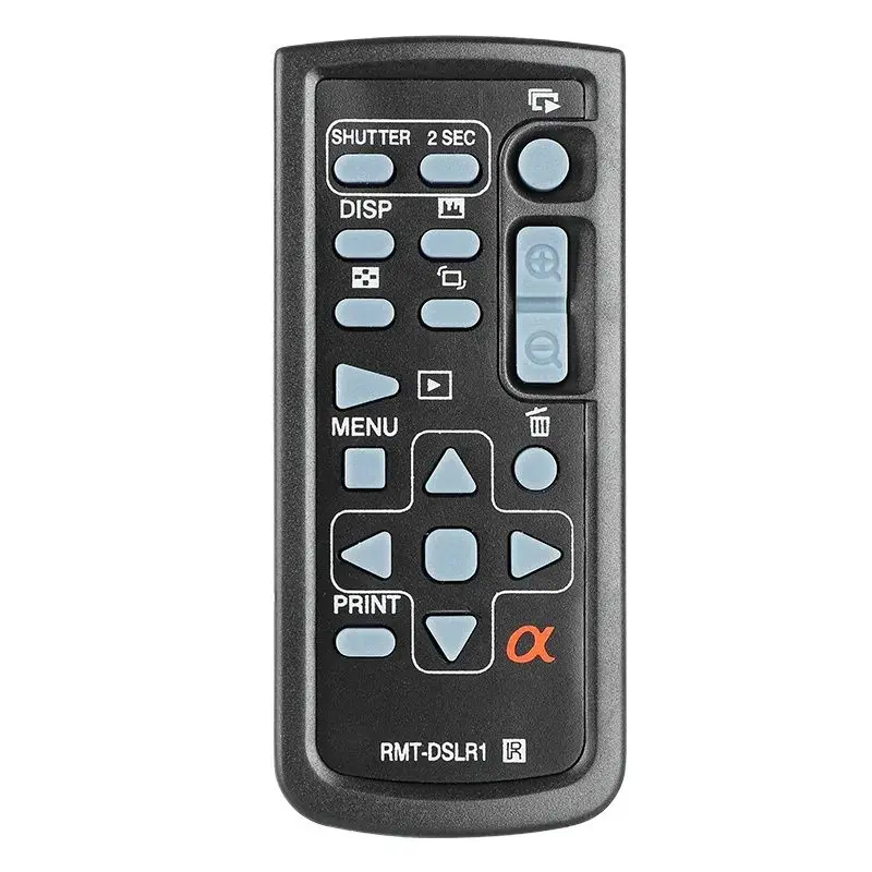 

RMT-DSLR1 For Sony Remote Control Replacement, For Sony Handycam Camcorder SLT-A55 DSLR-A230 DSLR-A330 DSLR-A380 DSLR-A390L