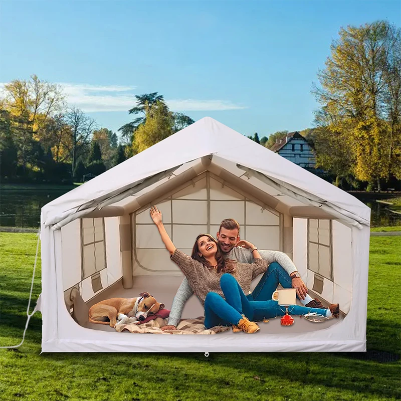 

AA AutoLuxury Portable 7.5sqm 420d High-Density Oxford Cloth Inflatable Tent Waterproof Air Tent for Outdoor Camping