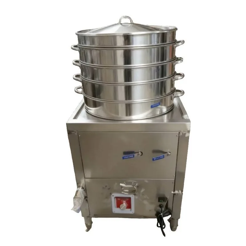 Mobile banquet small steam generator steamed meat and vegetables easy to handle steam engine boiler