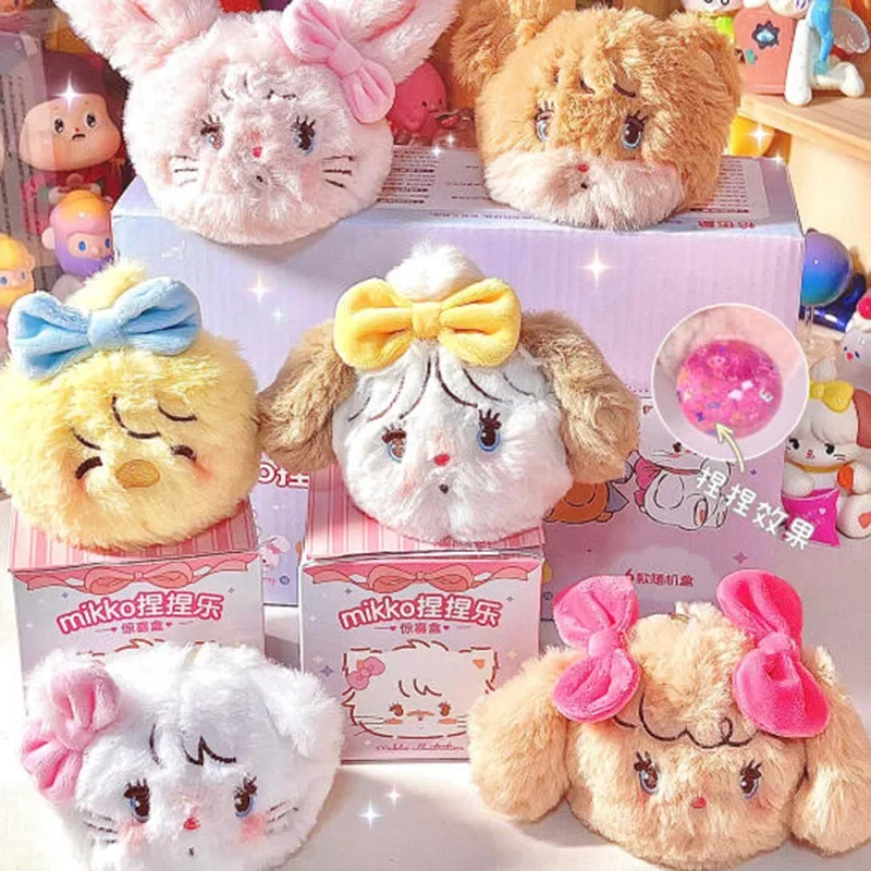 Mikko Pinch Music Boîte mystère Kawaii pour enfants, Boîte à bulles, Boîte à beurre, Pendentif Kawaii, Cadeaux pour enfants