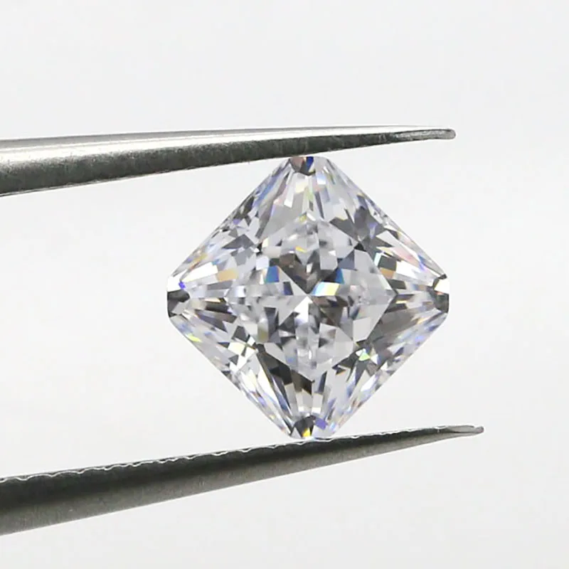 

Синтетический бриллиант Циркон Драгоценный камень Оптовая продажа Белый квадрат 5А Свободный камень Cz Цирконий для изготовления ювелирных изделий