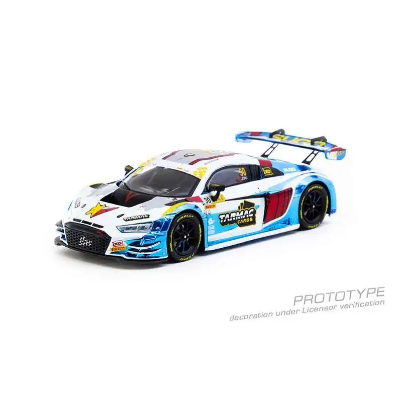 

PreSale TW 1:43 Audi R8 LMS GT3 Evo II Macau GT Cup 2024 Sunrise Diecast Car Model Collection Toys Tarmac Works