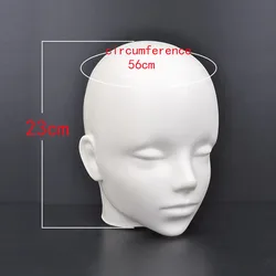 22inchNew Mannequin Head Wig Stand With Adjustable Wig Tripod Stand Holder For Wigs Making and Hat Display Cosmetology for Coser