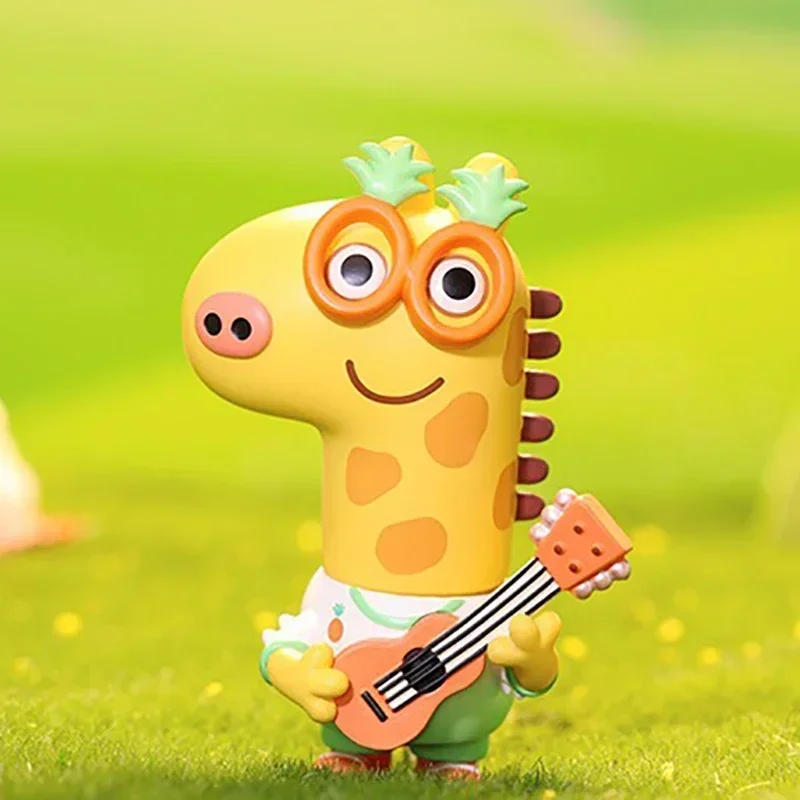 البوب مارت بيبا خنزير الأسرة الاحتفال سلسلة صندوق الغموض-حقيبة أعمى تخمين لعبة لطيف أنيمي الشكل دمية الحلي هدية #2