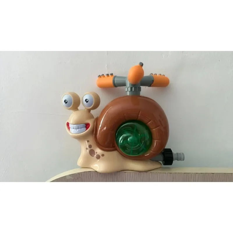 Spray de água brinquedo ao ar livre caracol sprinkler quintal jardim brinquedos de água verão quintal dos desenhos animados respingo sprinkler brinquedo de banho do bebê para crianças