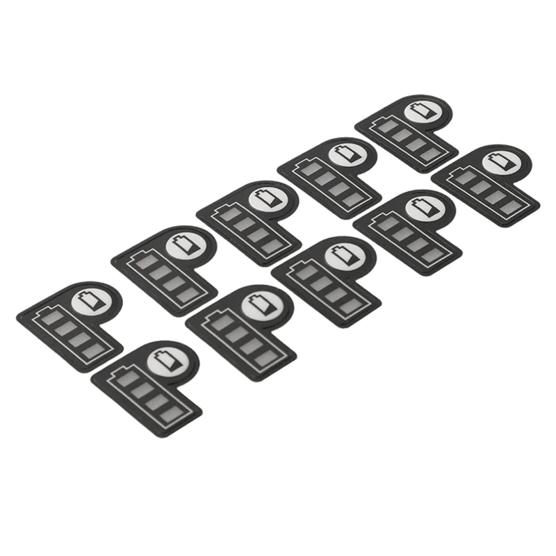 DT98 20PCS Battery Level Indicator Label Sticker for BL1830 BL1430 18V Lithium Battery, Battery Capacity Light Decal,