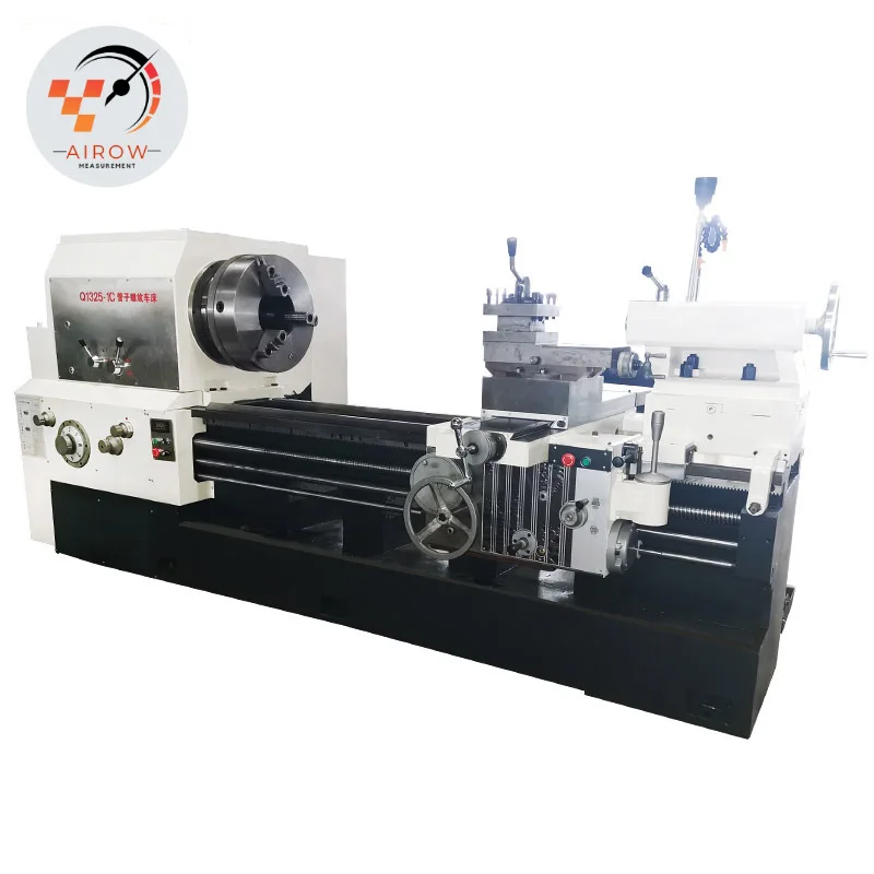 Airow Large Bore Q1325 Metal Threading Machine Pipe Threader Lathe Screw-cutting Pipe Lathe Machine