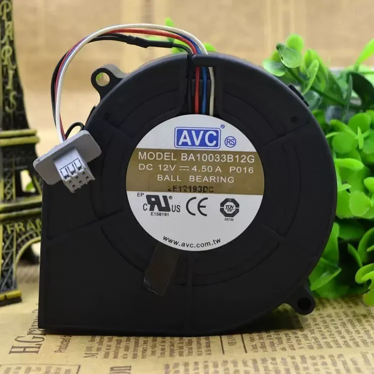 For AVC 9733 BA10033B12G Heat Resistant Cooling Fan 12V 4.50A