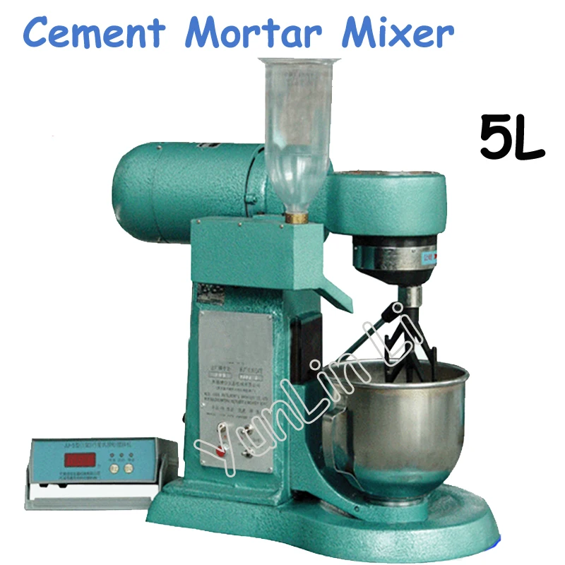 220V/380V Cement Mortar Mixer 5L Plastic Sand Machine