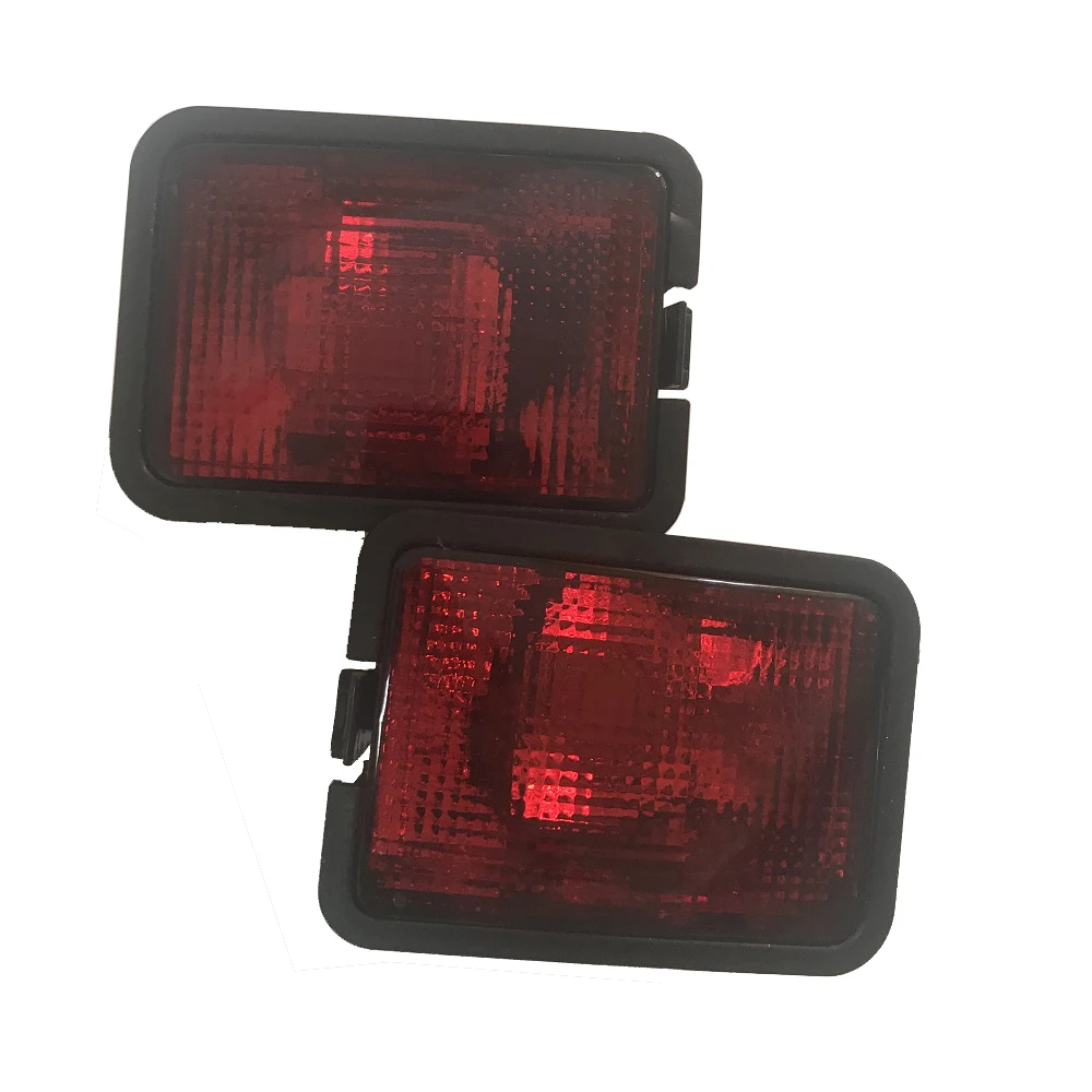 2X Rear Bumper Reflector Indicator Light for Volkswagen VW Transporter Caravelle T4 1996 1997 1998 1999-2004 without bulb