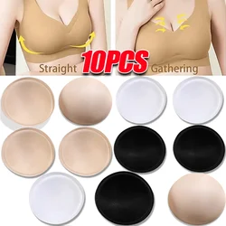 1/5Pairs New Women Intimates Accessories Sponge Swimsuit Breast Push Up Bra Padding Chest Enhancers Bra Foam Insert Chest Cup