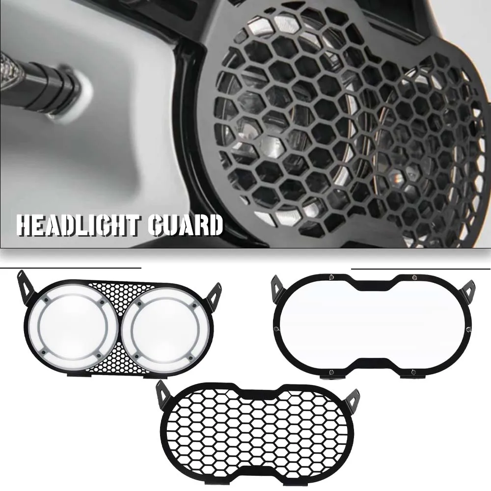 

For Ducati DesertX Aluminum Motorcycle Accessories Front Headlight Grille Guard Protector Cover Protection 2022 2023 Desert X