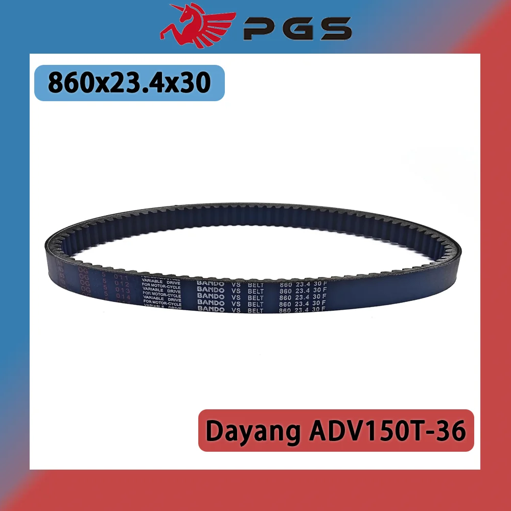 

PGS Drive Belt 860x23.4x30 For Dayang ADV150T-36 Vorei ADV150 860 23.4 30F Motorcycle Drive Belt