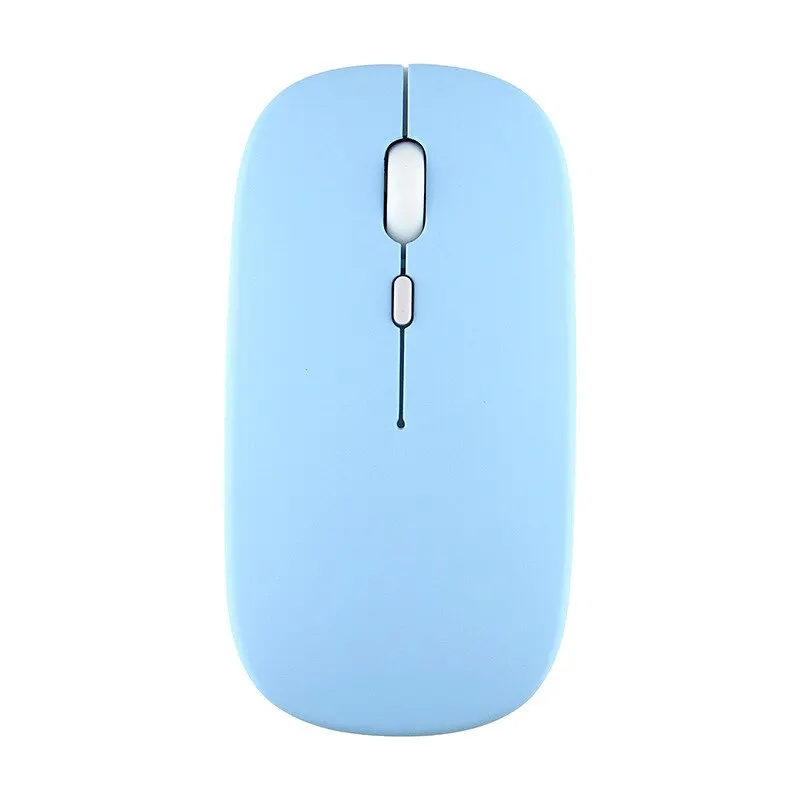 Candy Color Silent Mouse 2.4G Wireless Charging Bluetooth Two Mode Mouse 1200dpi USB Wired For PC Laptop Notebook