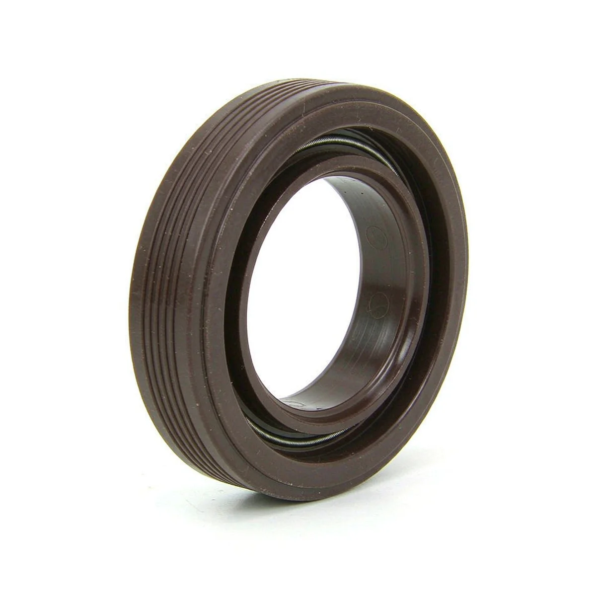 Brown FKM TC Oil Seal Double Lip Rotary Shaft Seal 48x60 50x100mm Width 7 8 10 11 12mm High Temperature Oil Resistant