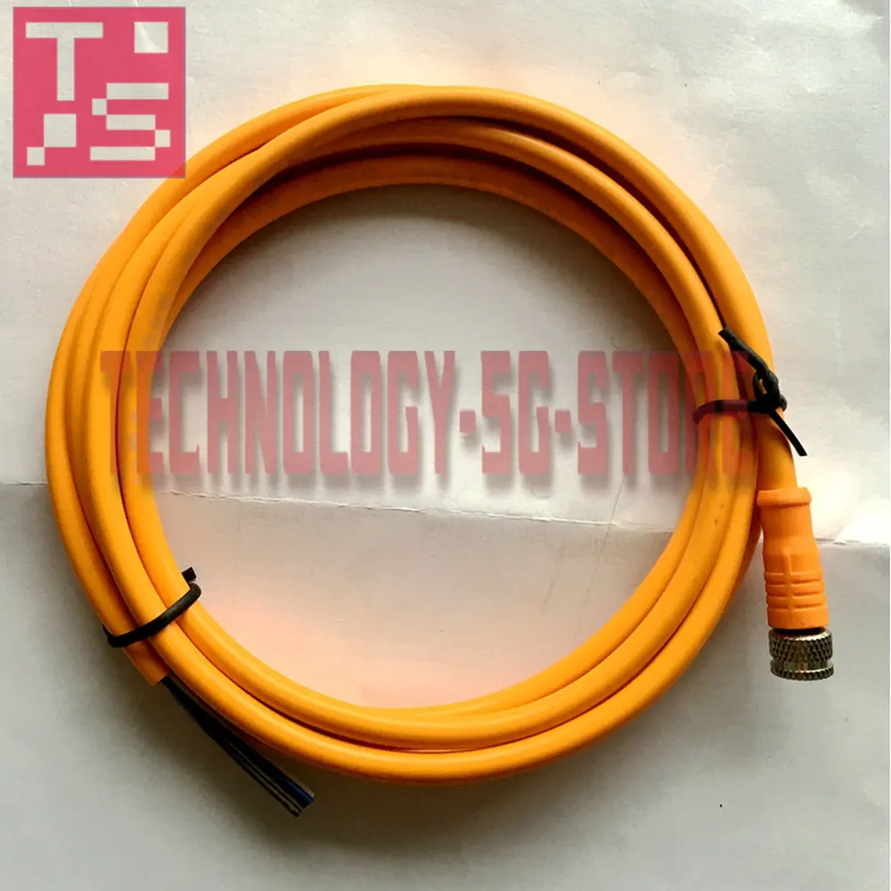 

DOL-0804-G02M DOL-0804-G05M 2m 5m cable with M8 4 pin plug for sick