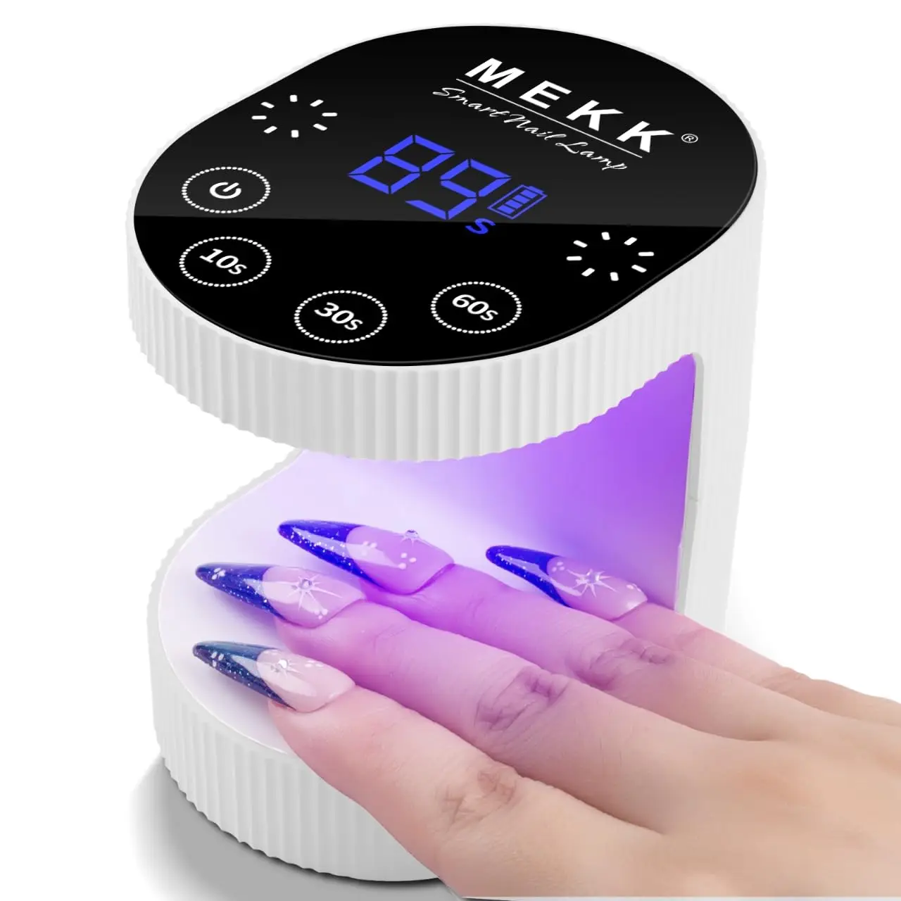 

CordlMini UV LED Nail Lamp 24W Rechargeable with Touch Control & Auto Sensor, Portable Gel Nail Light for Home & Salon