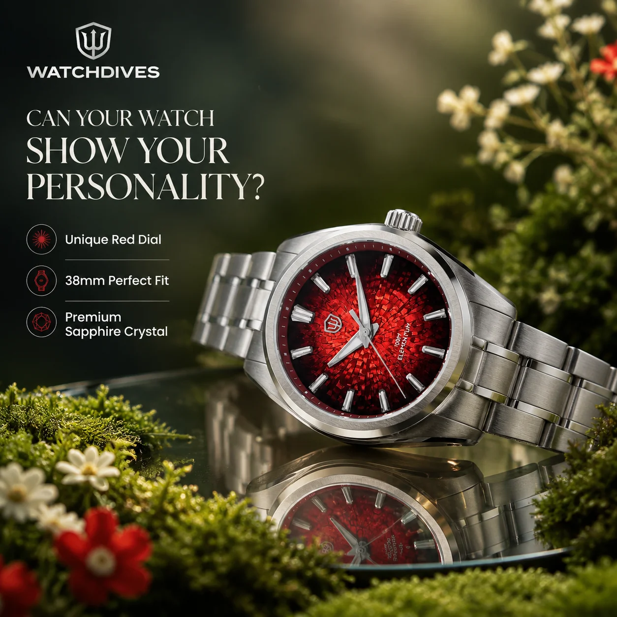 Luxury Watch Second Hand - Watchdives Nuovo Orologio al Quarzo WD0003C