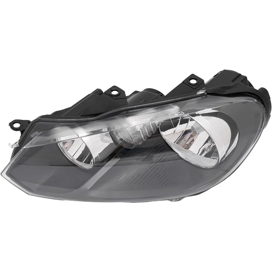 

Halogen Front Headlight Assembly for 20102014 Volkswagen Golf GTI Jetta Sportwagen MK6 Left Driver and Right Passenger Side Fro