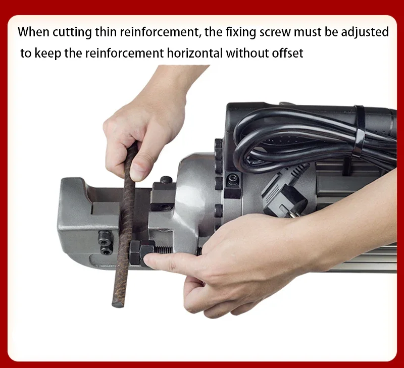 Brushless Electric Steel bar Cutting Machine RCB-22 Handheld Hydraulic Steel bar Cutter Rebar Shear Construction Tools