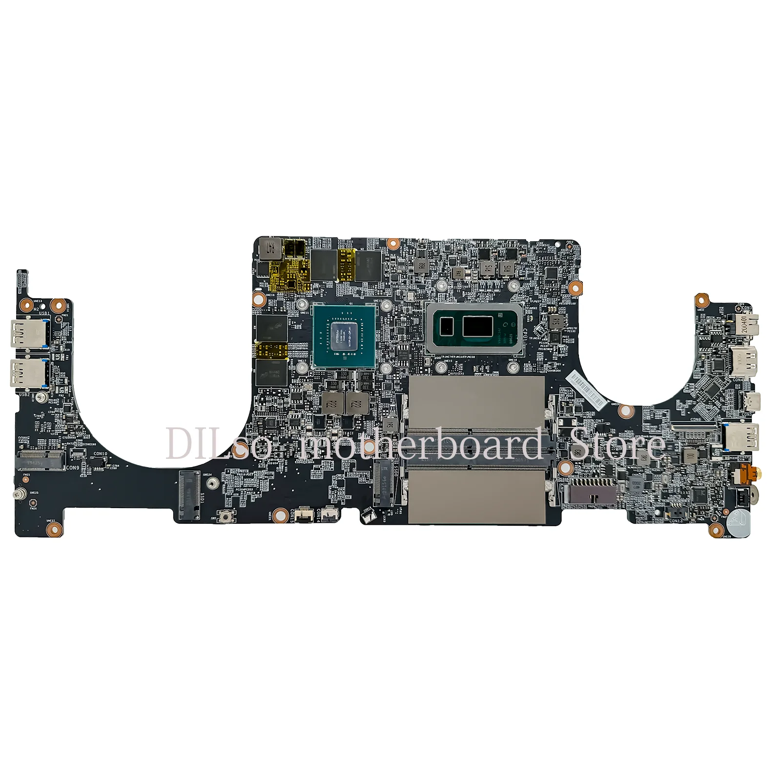 KEFU MS-16S21 Mainboard For MSI PS63 Modern MS-16S2 VER1.0 Laptop Motherboard With i5-8265U i7-8565U CPU  GTX1650 GTX1050Ti UMA