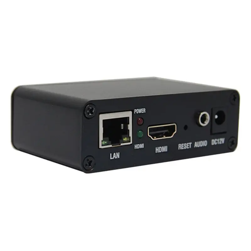 -[A51I Digital]Mini Video Streaming Encoder H.265 -Compatible To SRT/HLS Collector Computer Monitoring IPTV VMIX Encoder