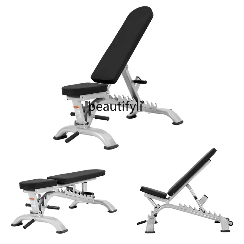 Adjustable Dumbbell Stool Commercial Bench Press Crunch Fitness Chair Multifunctional Abs Board