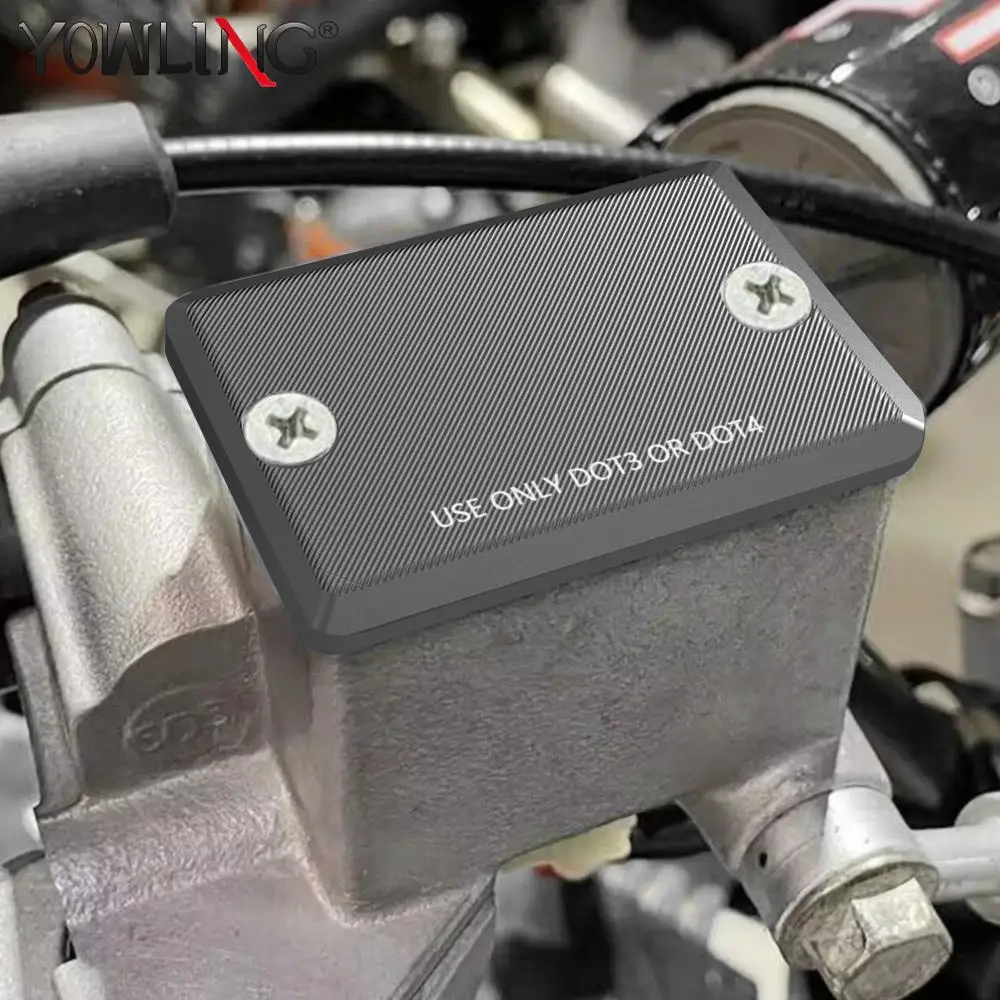 Motorcycle Accessories Fluid Reservoir Cover Cylinder Reservoir Brake Master Cap FOR KAWASAKI EX500 EX 500 1992-2009