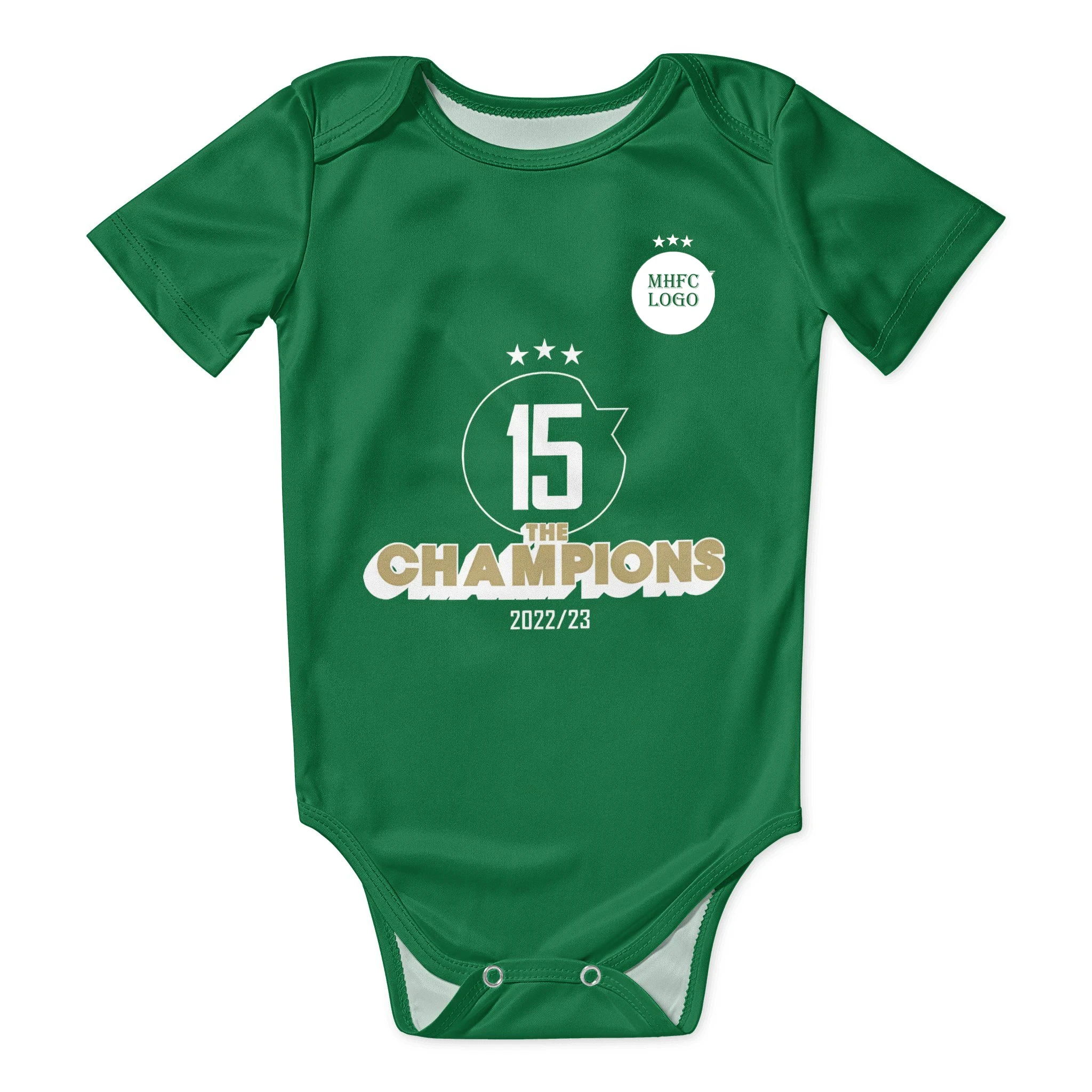 MHFC Maccabi - Haifa Green Apes Baby Bodysuit Unisex Shirt Newborn Onesie Boy Girl Undershirt Outfit Baby Romper