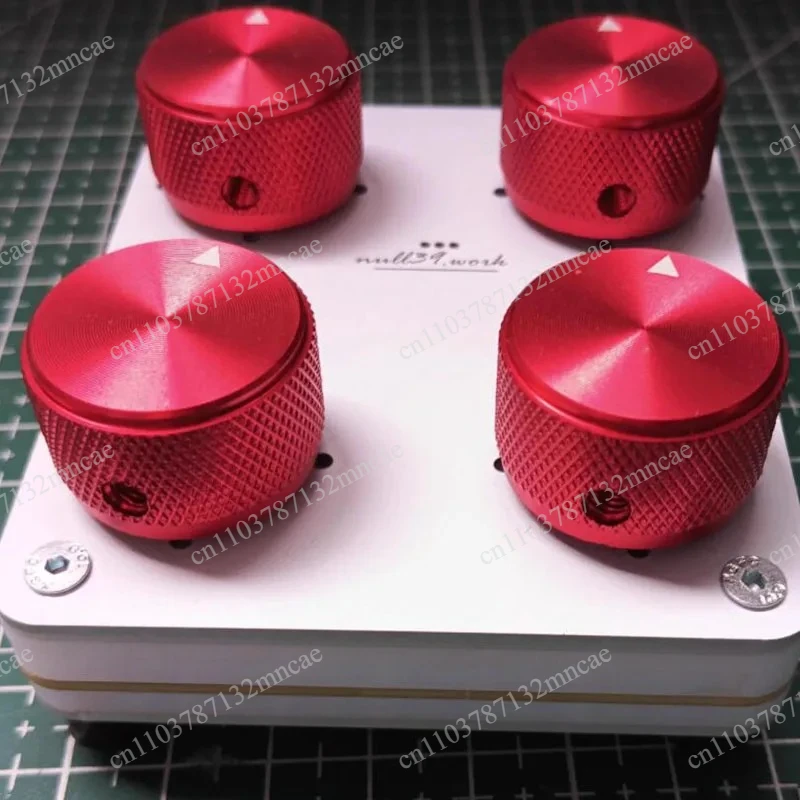 4 knob MIDI controller with customizable CC mapped USB-C interface Precise rotary encoder for music production software