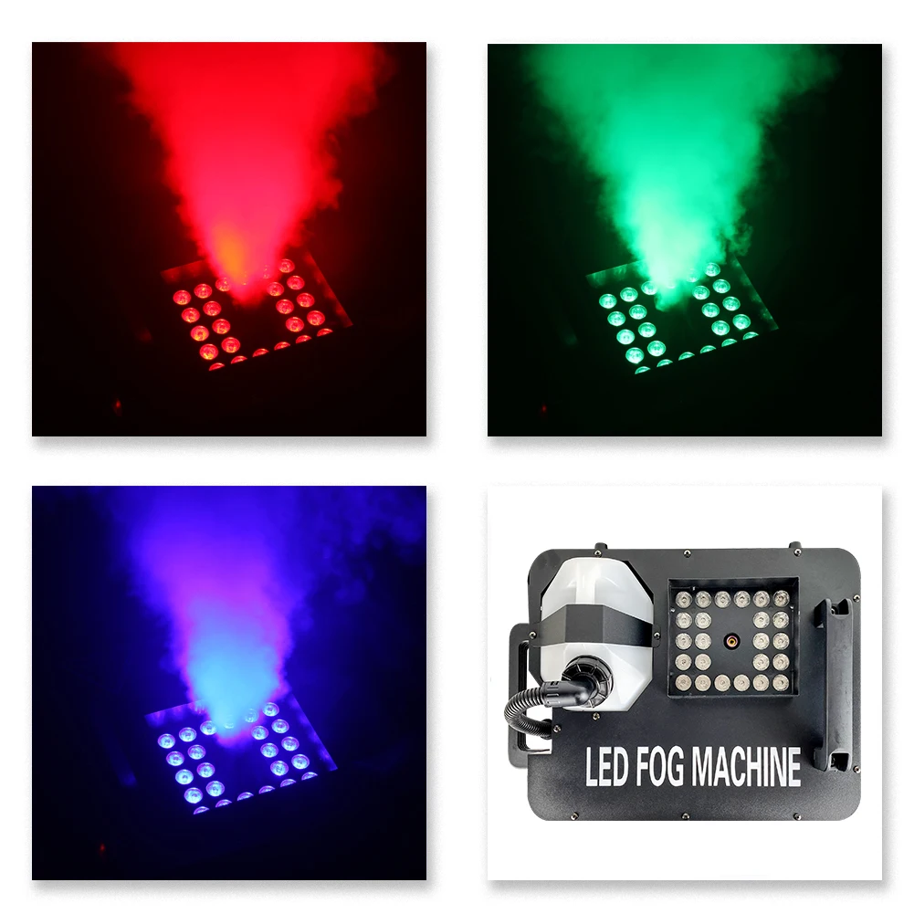 1500W gas column Smoke Machine Disco Stage Effect DMX512 Small Atmosphere Equipment Smoke 3000W Fog Column Machine For Concert