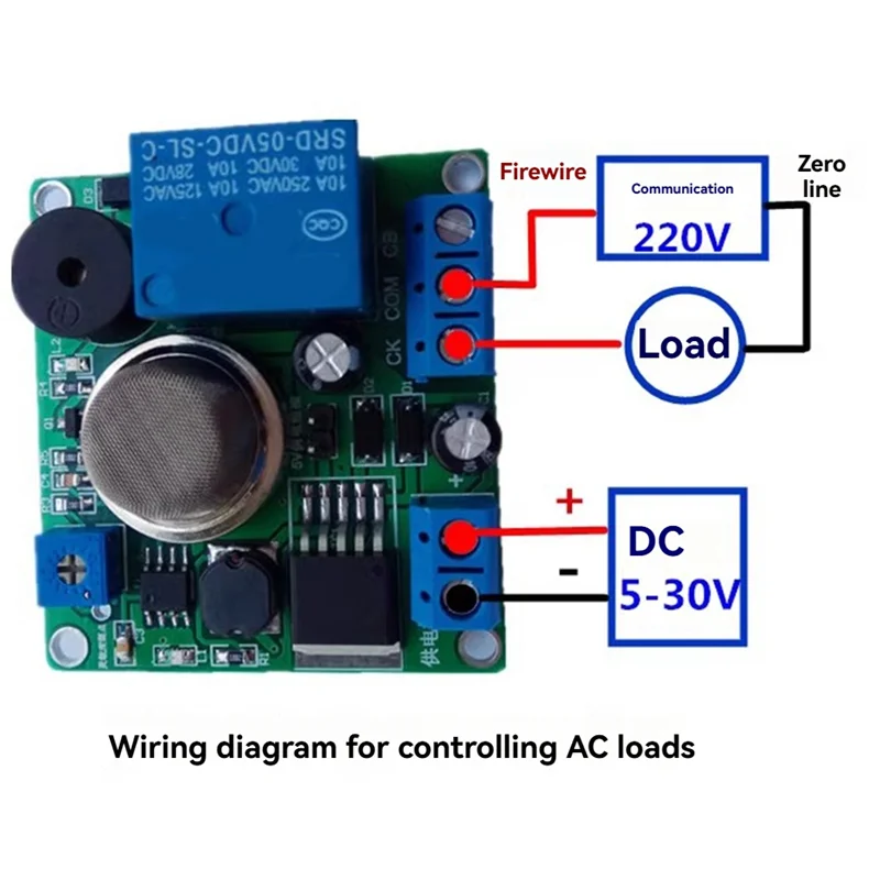 A46U MQ-2 Gas Leak Detector Smoke Sensor Module For Arduino With Alarm Essential Safety Device For Home Industrial