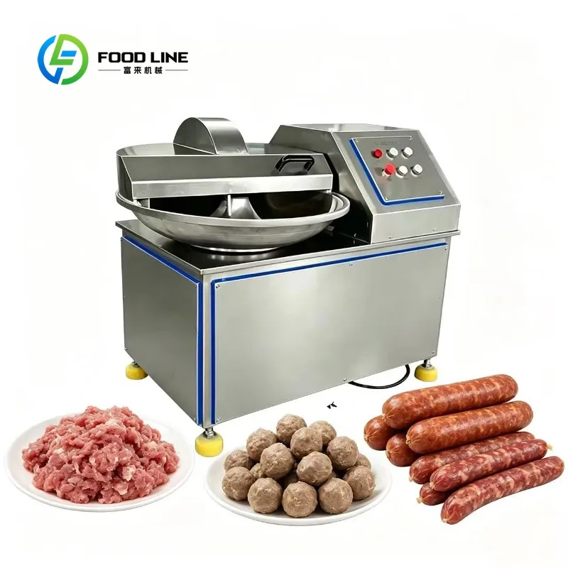 customized bowl cutter meat emulsifier multi capacity mince mixing machine for beef pork fish meat emulsification food factory