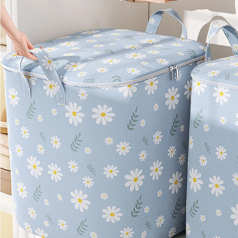 

Large capacity storage bag for household moving packing bag for bedding clothing storage organizing box wardrobe