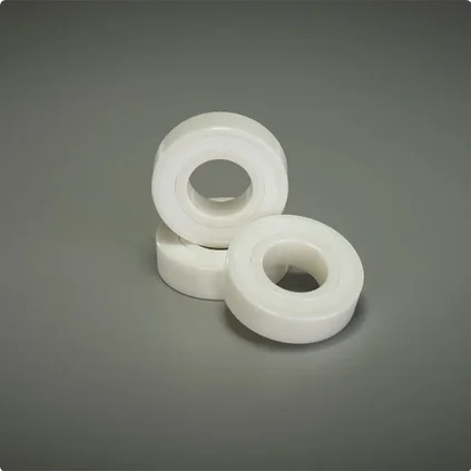 6200CE 620CE 6202CE 6203CE 6204CE 6205CE 6206CE Zirconia All-ceramic Deep groove Ball Bearing(Double Sealed)