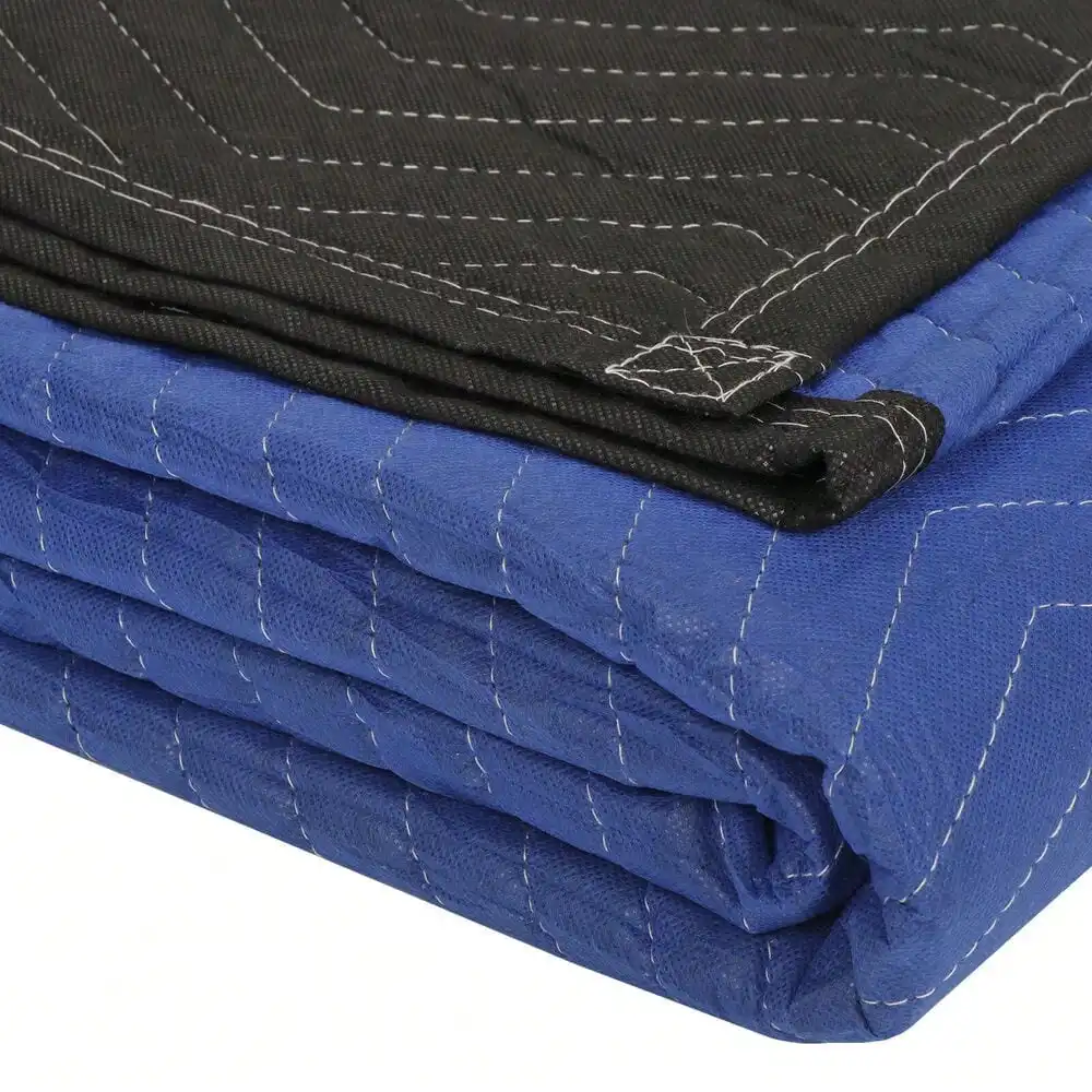 ผ้าห่มขนย้าย 12 แพ็ค 80 "x 72" Pro Economy Blue Shipping Furniture Pads