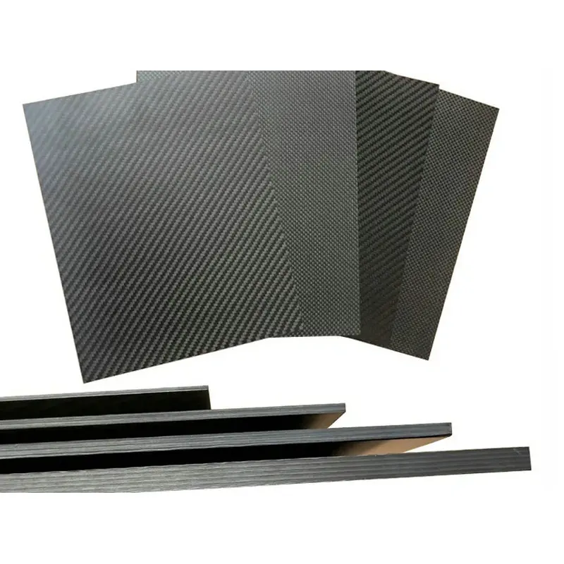 0.3-20mm 3K Carbon Fiber Panel Anti-UV Lightweight High Strength Sheet for FPV  Aircraft Aerospace Custom Accessories view 4